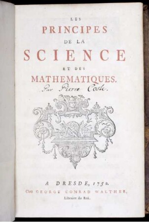 Les principes de la science et des mathématiques