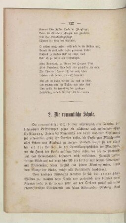 2. Die romantische Schule