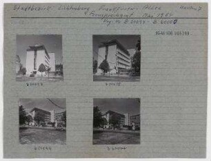 Straßenansicht. Berlin, Lichtenberg, Frankfurter Allee