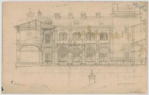 Thiersch, August ; München - Schwabing; Kath. Pfarrkirche St. Ursula - Teilansicht