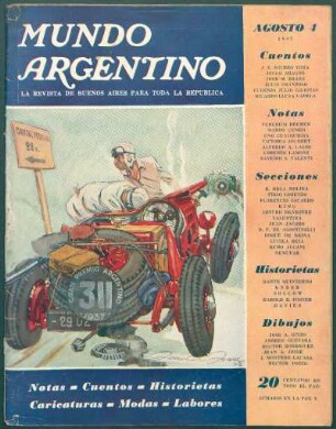 [Accidente en la pista de carreras] [Dibujo]