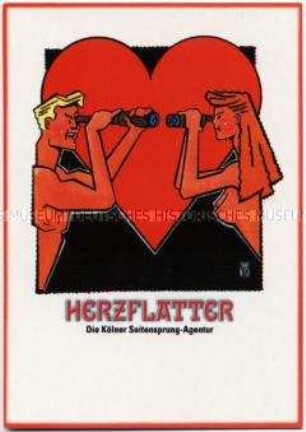 Werbung einer Seitensprung-Agentur