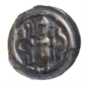 Münze, Brakteat, Pfennig, 1235/1254