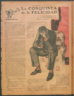 La conquista de la felicidad : Cuento sentimental