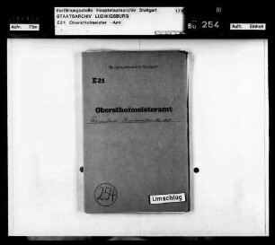 Hausverwalter: Stellenbesetzung, Gehaltseinweisung, Zurruhesetzung
