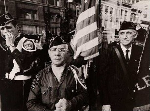 Veteranen in der Parade zum Unabhängigkeitstag in San Francisco