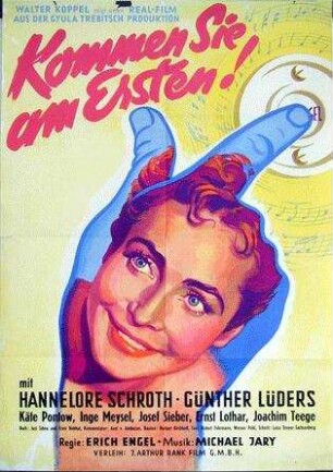 Kommen Sie am Ersten...!