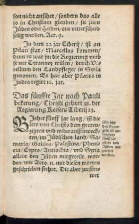 Das fünffte Jar nach Pauli bekerung ...