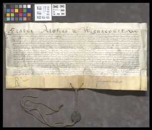Mainz (Johanniterkommende): Johannitergroßmeister Alofins de Wignacourt zu Melitta