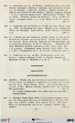 Geschichte, Kulturgeschichte (Nr.241-263)