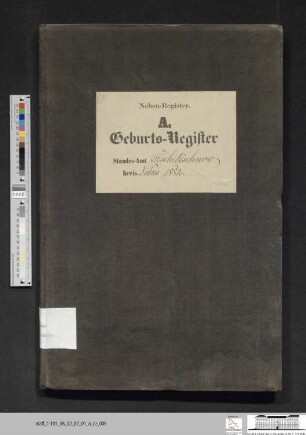 Geburtsregister Güldendorf 1882