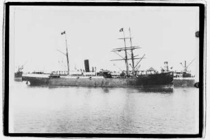 Bahia (1886), Passagier- und Frachtschiff, HSDG, Hamburg, Bau-Nr. 495