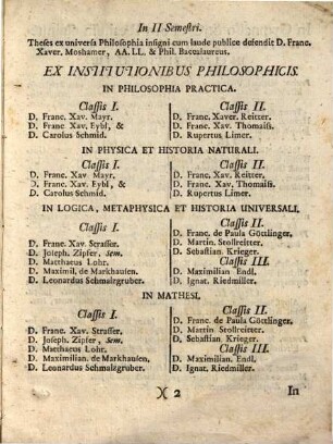 Testimonium Publicum Profectus Eorum, Qui In ... Lyceo Et Gymnasio Burghusiano Scientiis Et Artibus Liberalibus ... Navarunt Operam