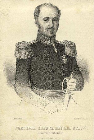 Bildnis von Frederick Rubek Henrik von Bülow (1791-1858)