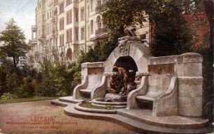 Leipzig: Märchenbrunnen am Thomasring