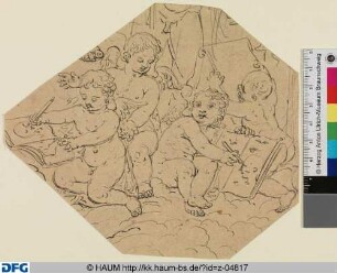 Zeichnende Putti