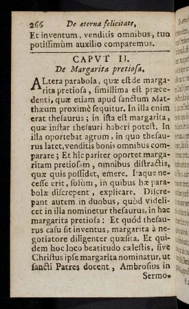 266-274, Caput II