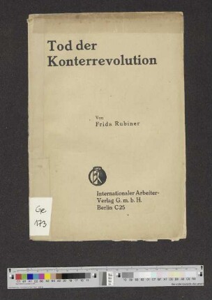Tod der Konterrevolution