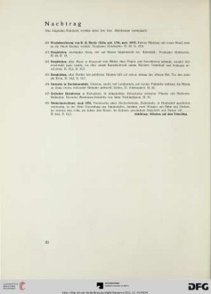Nachtrag (Nr. 470-476)