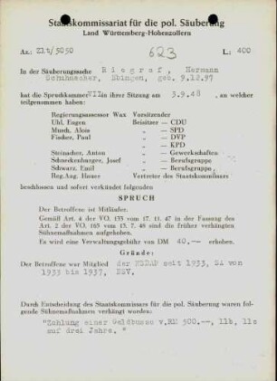 Riegraf, Hermann