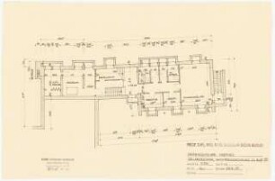 Evangelisches Gemeindezentrum, Herford: Grundriss Kellergeschoss 1:100