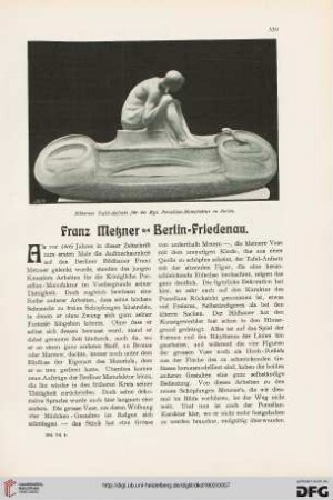 Franz Metzner - Berlin-Friedenau