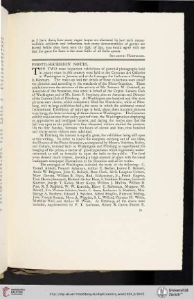 Photo-Secession Notes [unsigned text]