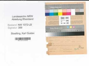 Entnazifizierung Karl Gustav Stoelting , geb. 07.09.1887 (Landwirt)