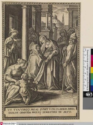 Ut tua virgo meas subiit vox clarior aures, exiliit gravuda proles semestris in alvo