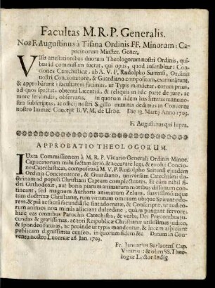 Approbatio Theologorum