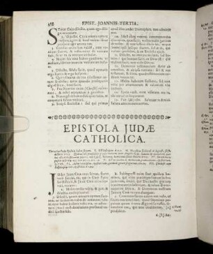 Epistola Judæ Catholica.