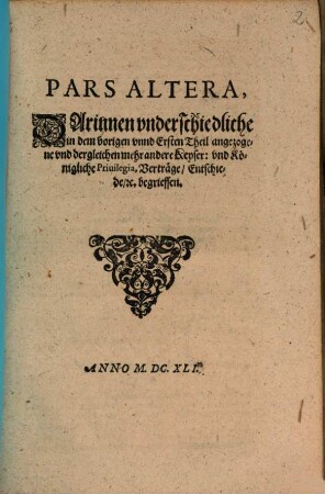 Beständiger Gegenbericht Der Keyserlichen Reichs Burg Fridberg : Wider Den in Anno 1610. in Truck außgesprengten vermeynten gründlichen Bericht, deß H. Reichs Statt Fridberg, dero Stand, Regalien, Privilegien, Rechte ... betreffende ; Dadurch aber nur die Raidelführer ... vergeblich understanden .... 2