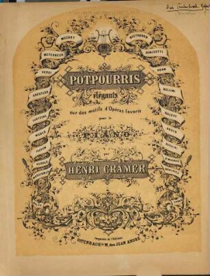 Potpourris élégants sur des motifs d'opéras favoris : pour le piano, No. 72. Das unterbrochene Opferfest