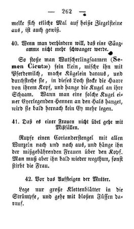 42. Vor das Aufsteigen der Mutter
