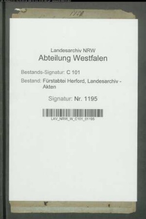 Spezifikation der Sterbfälle, Weinkäufe und Freibriefe der Eigenhörigen (Konzept)