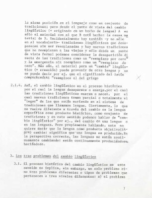 7-15, 3. Los tres problemas del cambio lingüístico