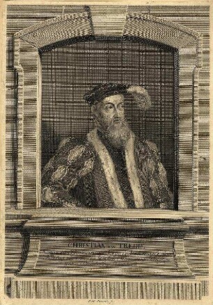 Bildnis von Christian III (1503-1559), König von Dänemark