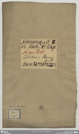 Sonatas - Mus.2-N-19,7 : strings, bc - e