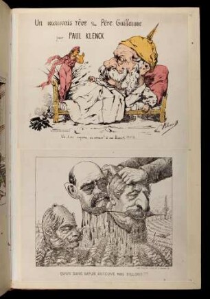 Un mauvais rêve du Père Guillaume par Paul Klenck / Qu'un sang impur abreuve nos sillons!!!