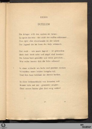 XXXVI. Duellum