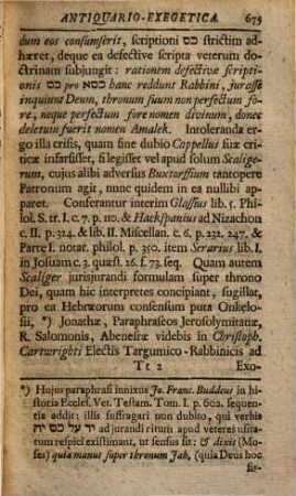 Petri Zornii Bibliotheca Antiquaria Et Exegetica In Universam Scripturam S. Vet. Et Novi Testamenti. 1,8