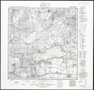 Meßtischblatt 1468 : Freist, 1939 : Freist. - Aufn. 1889, hrsg. 1891, bericht. 1939. - 1:25000. - [Berlin]: Reichsamt für Landesaufnahme, 1939. - 1 Kt.