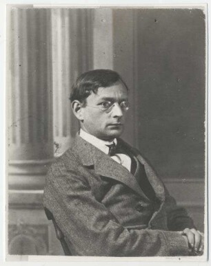 Walter Christaller in jungen Jahren