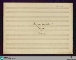 6 Waltzes - Don Mus.Ms. 1004 : pf