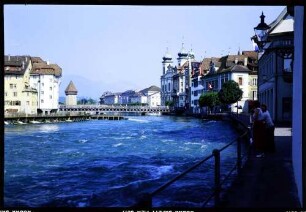 Luzern: von der Spreuerbrücke zur Jesuitenkirche