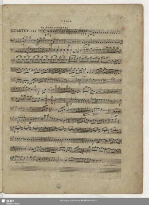 Quartetto I [Hob 3,81]