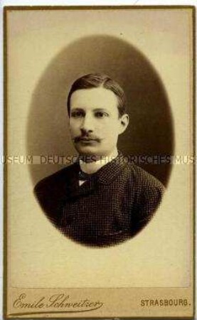 Porträt eines Mannes, Carte de Visite