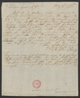 Brief an Ambrosius Kühnel : 25.02.1807