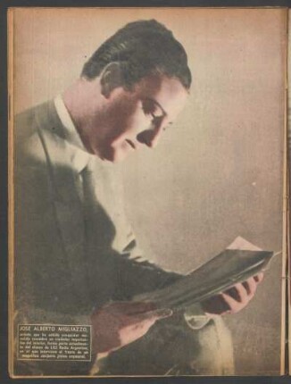 [Fotografía de] José Alberto Migliazzo