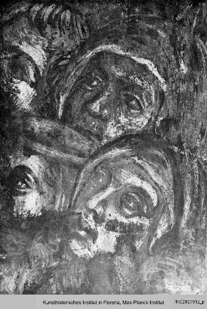Ausmalung mit Bildern zur Kirche der Endzeit : Szenen der Apokalypse : Apokalypse: Der Engel mit dem Rauchfass und die Posaunenengel